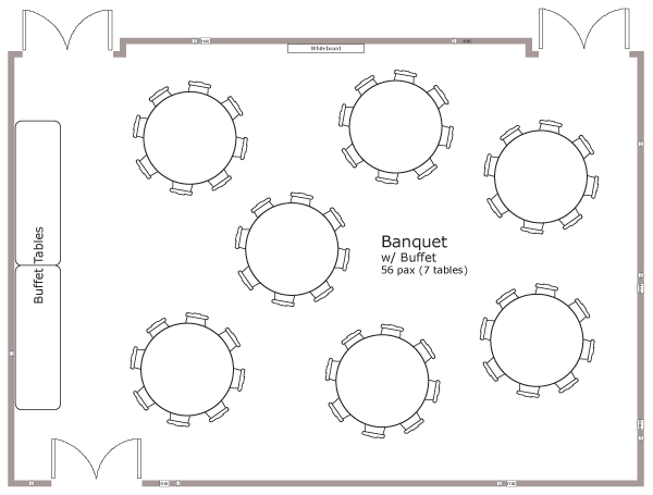 Banquet Floor Plan Template floorplans click