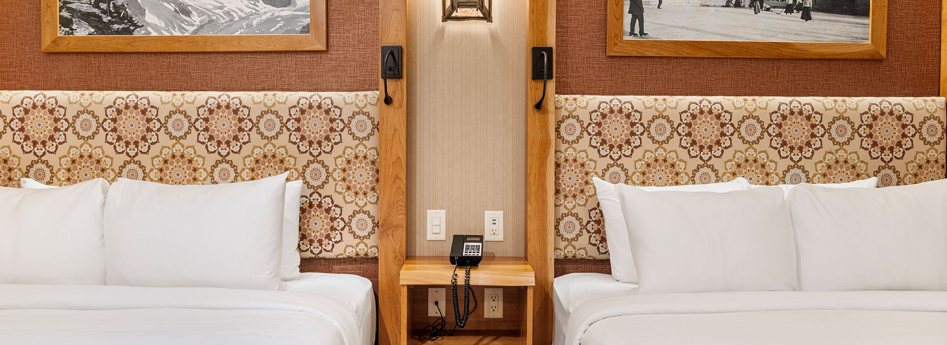 Standard room with two queen beds